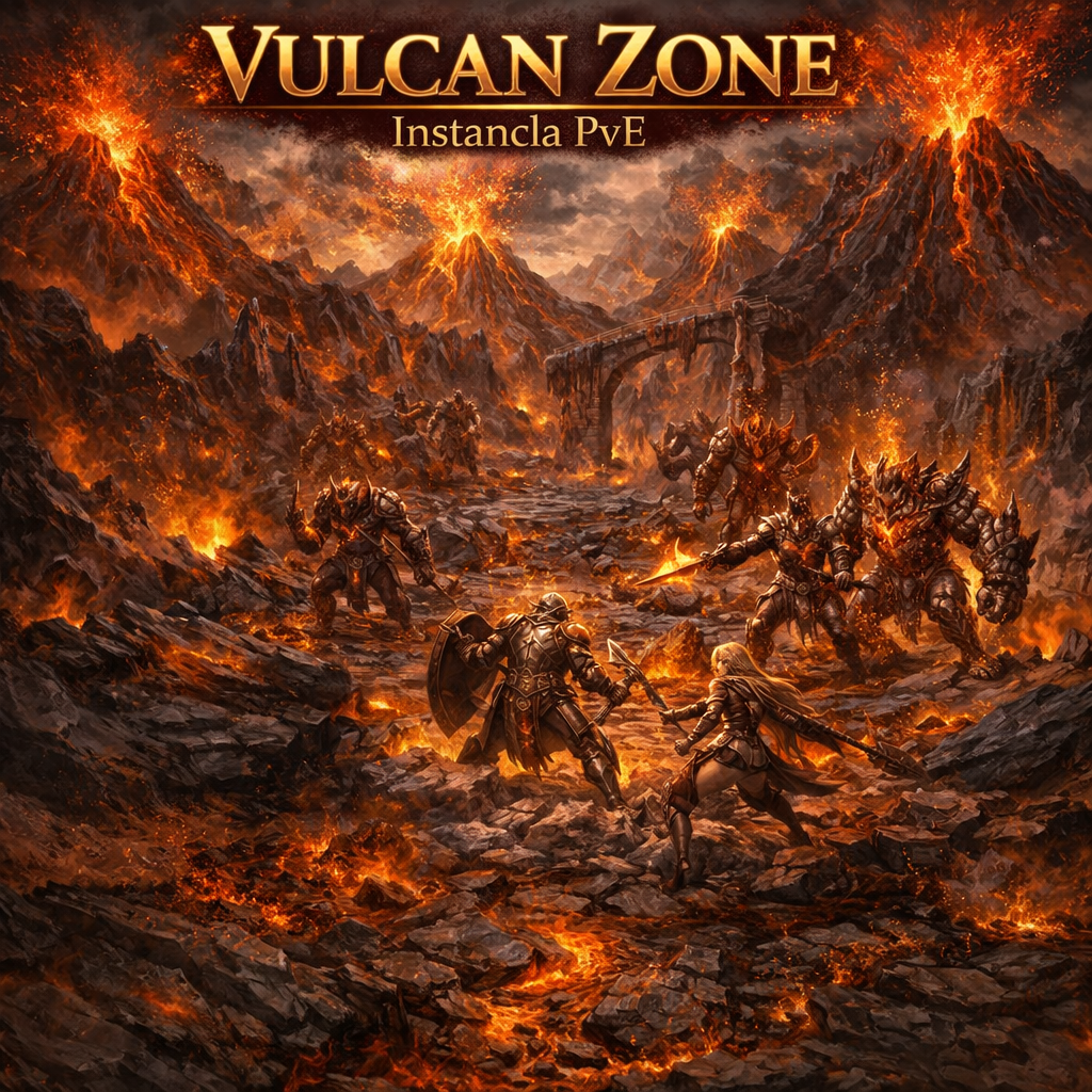 🌋 Nueva Zona: Vulcan Zone - Farmeo Intensivo